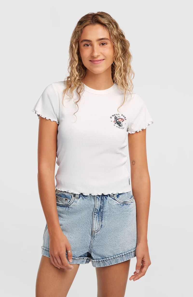 O'Neill Rib T-shirt | Snow White