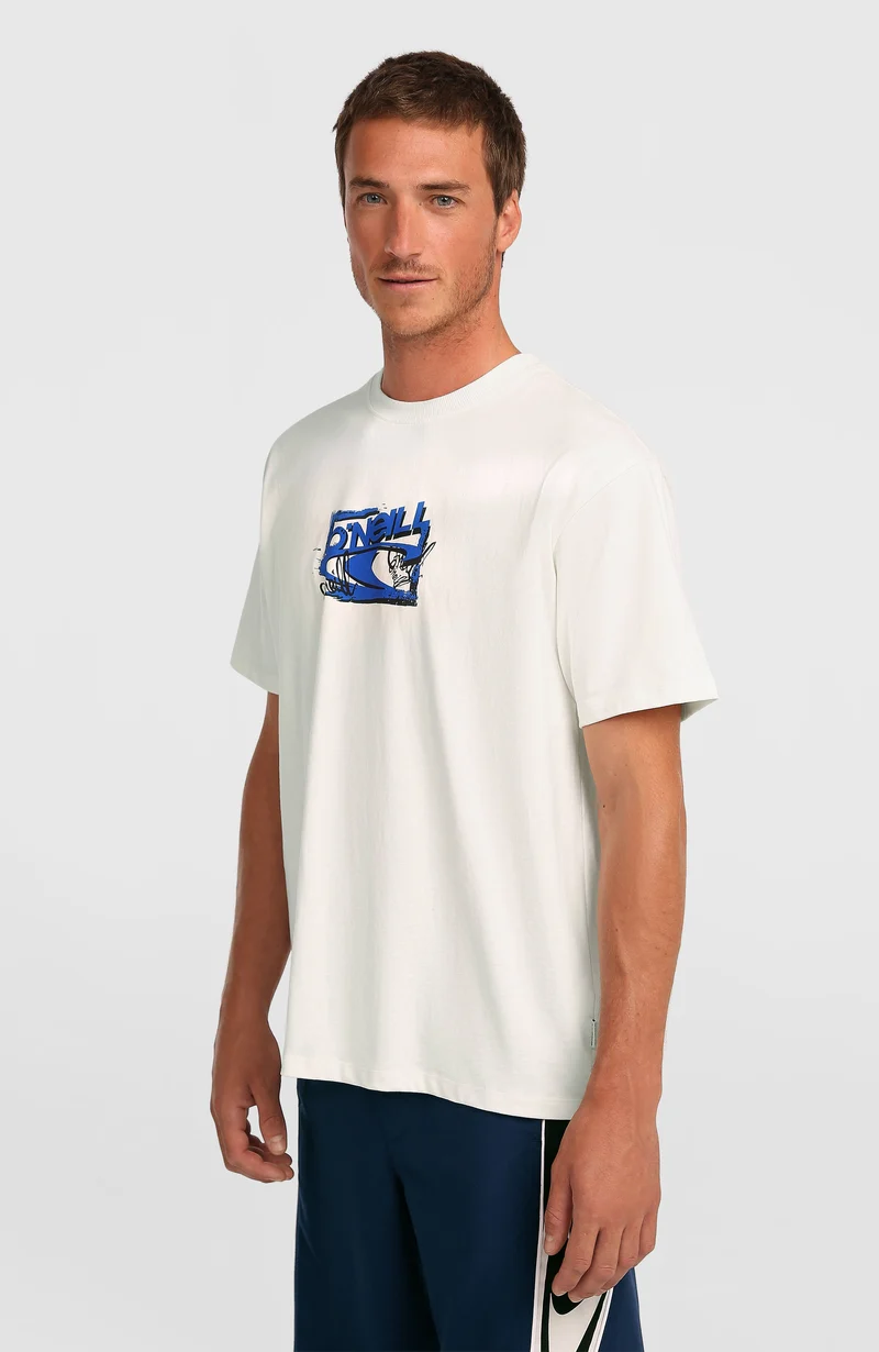 Essentials 90s Logo T-shirt | Snow White
