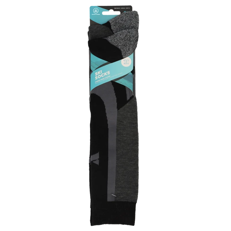 Morethansocks - Skisokken uniseks - 2-Paar