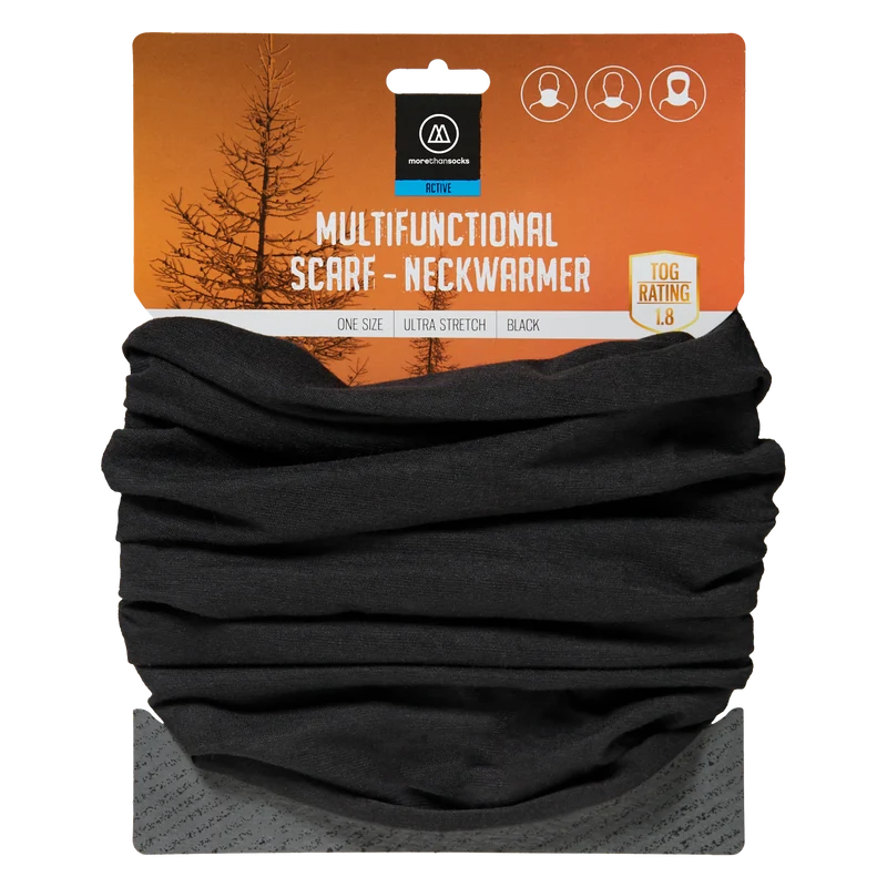 Morethansocks - Thermo nekwarmer/sjaal uniseks - 1-Stuk