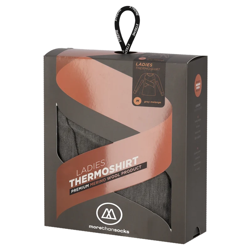 Morethansocks - Thermo (onder) shirt dames - 1-Stuk