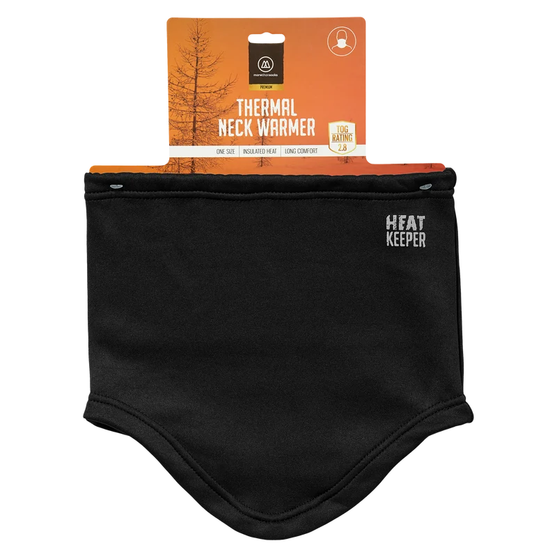 Nekwarmer Zwart - 1-Stuk - Morethansocks
