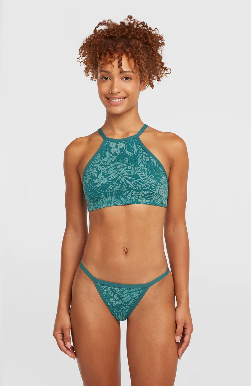 High-Neck bikiniset | Green Island Sky