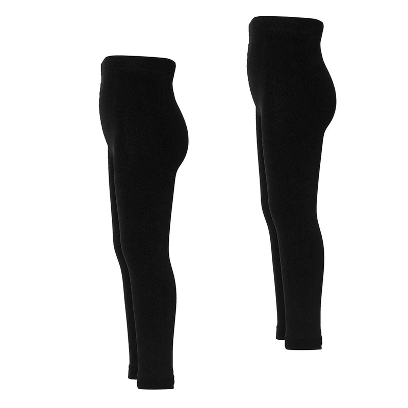 Thermo legging kids - Zwart - 4-Pack