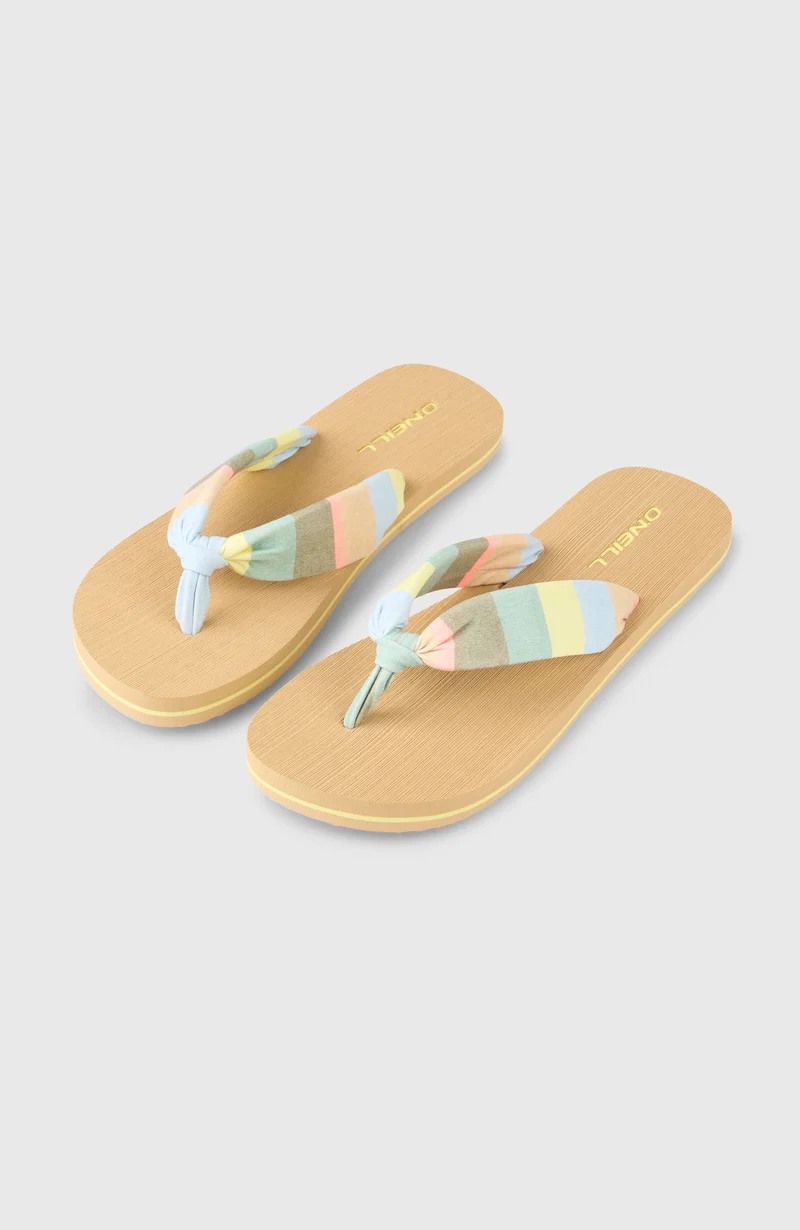 Ditsy Sun slippers | Multi Must Haves Stripe