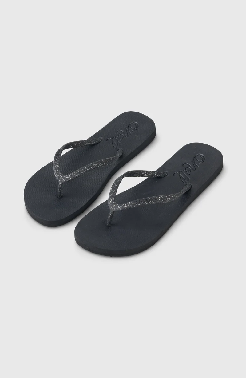Profile Glitter slippers | Black Out