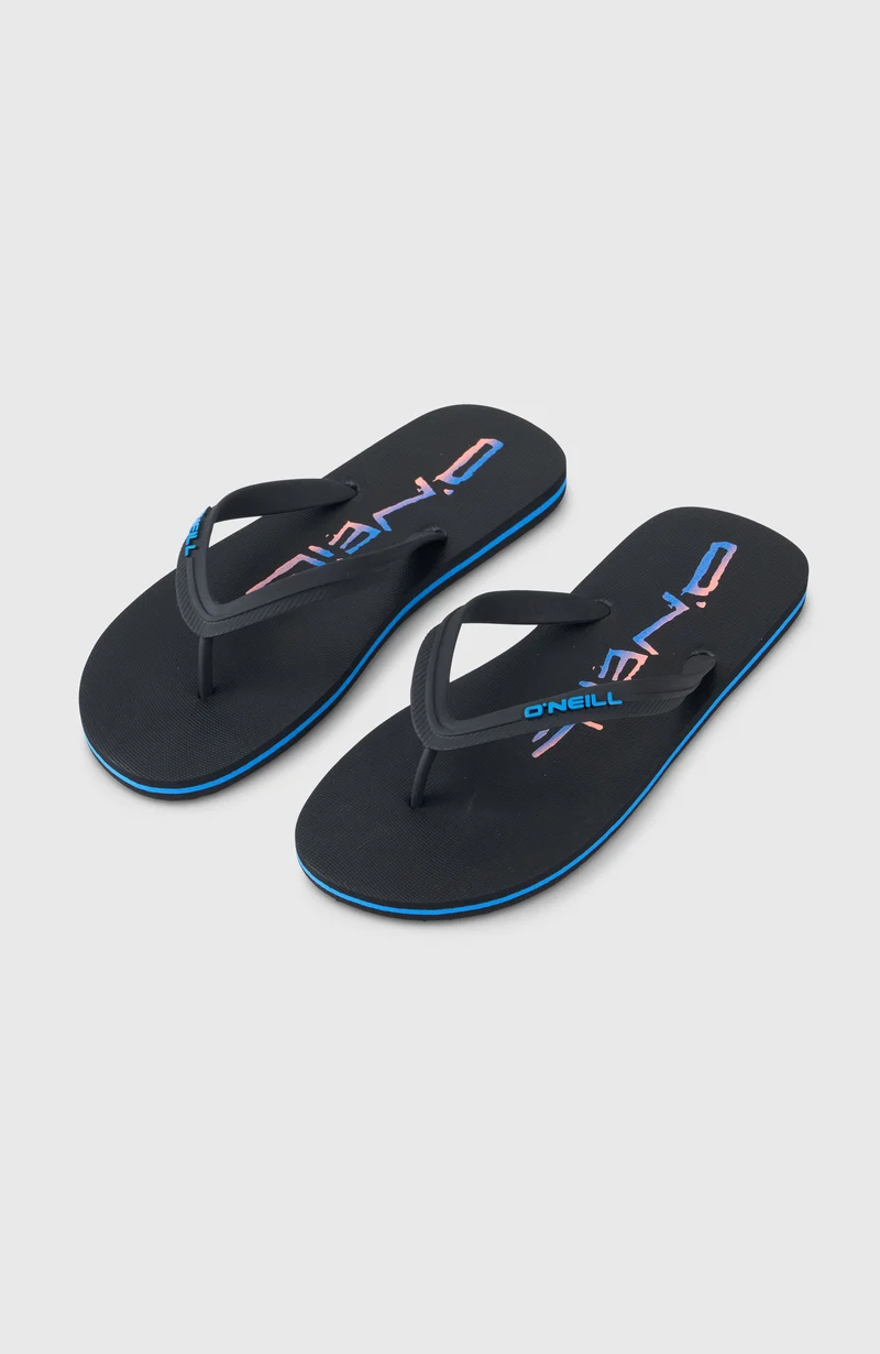 Profile Retro slippers | Black Out