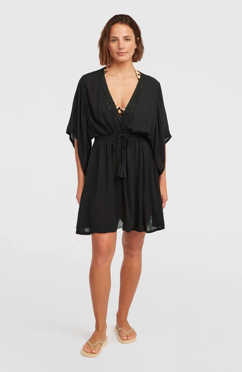 Essentials Tokeena strandjurk | Black Out