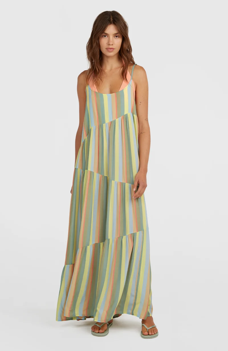 Devyn maxi-jurk | Multi Must Haves Stripe