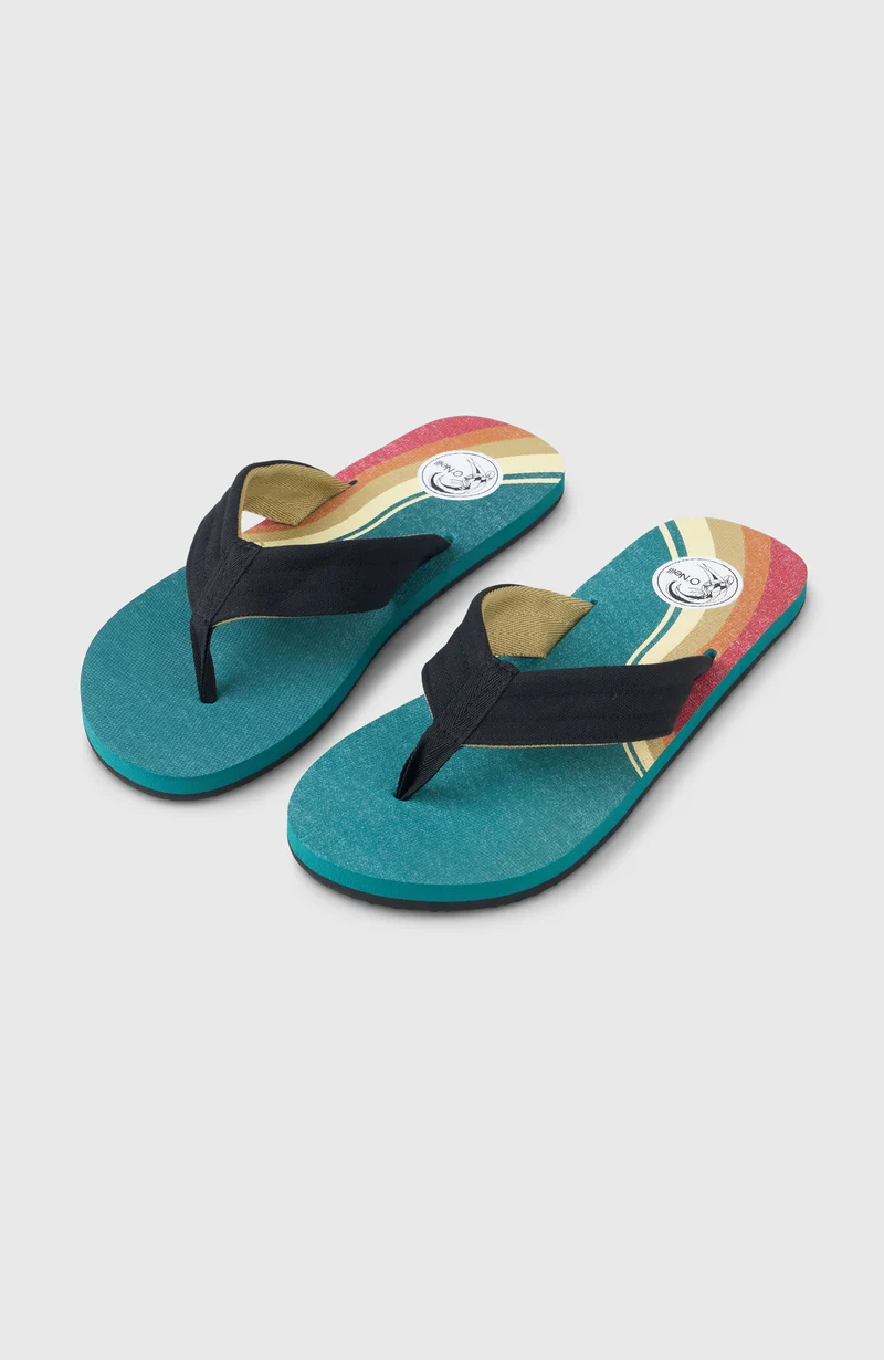 O'Riginals teenslippers | Green Originals Sideburns