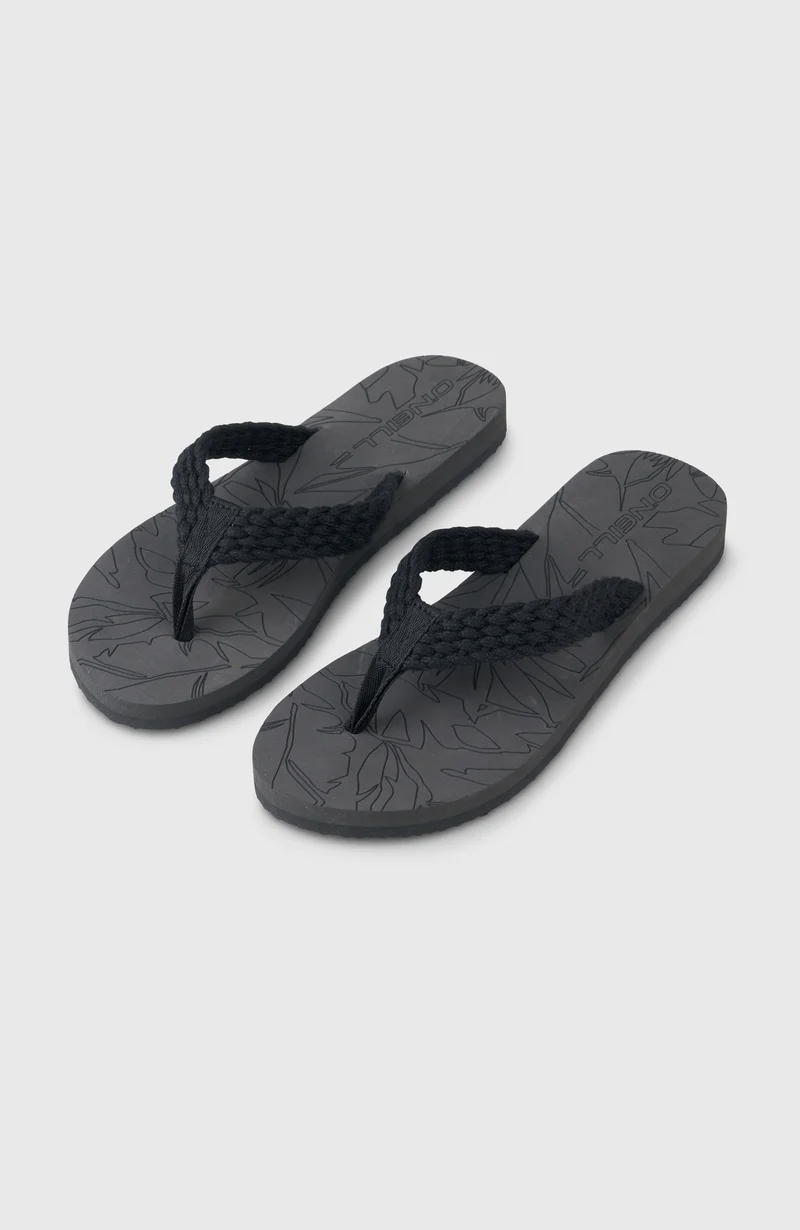 O'Neill Floral teenslippers | Black Out