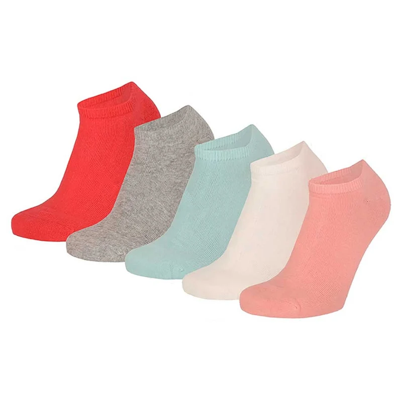 Dames Sneakersokken - Fashion- 5-Pak