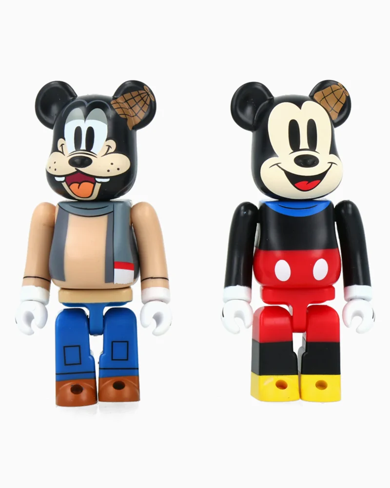 Medicom Toy Be@rbrick Mickey Mouse & Goofy 100%