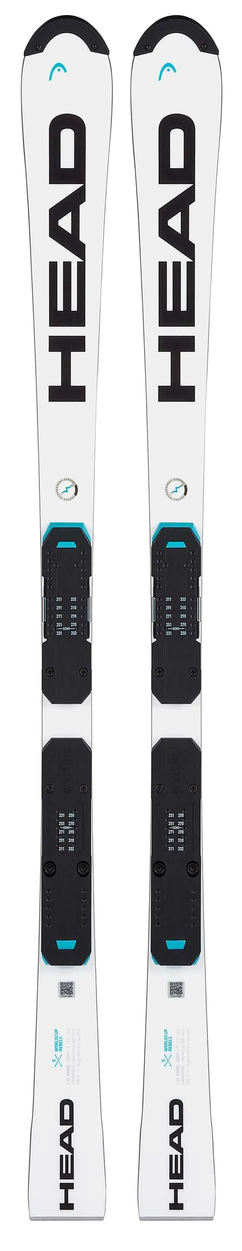 Head WCR e-SL Rebel Team SW RP WCR T Race Skis 2024