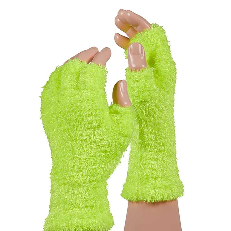 Zachte handschoenen vingerloos