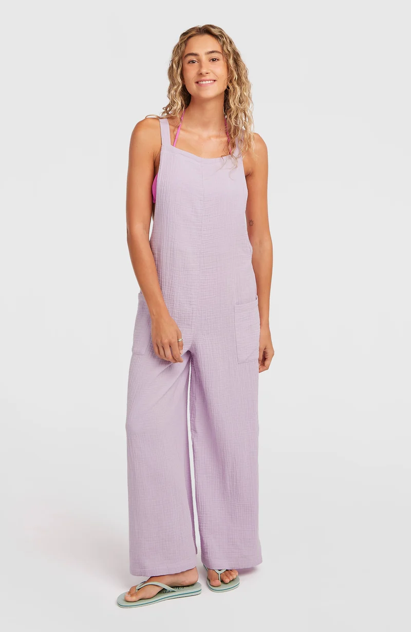 Brenda Structured tuinbroek | Pale Lavender
