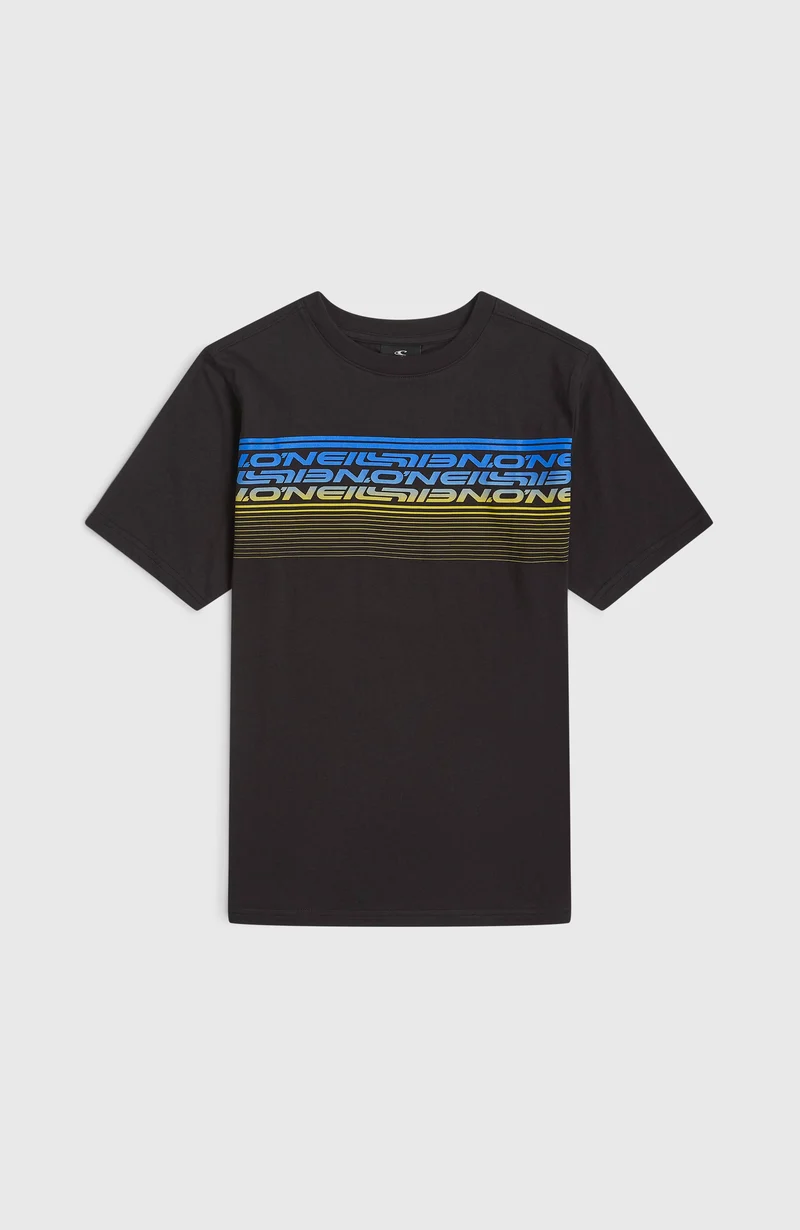 O'Neill Logo Stripe T-shirt | Black Out