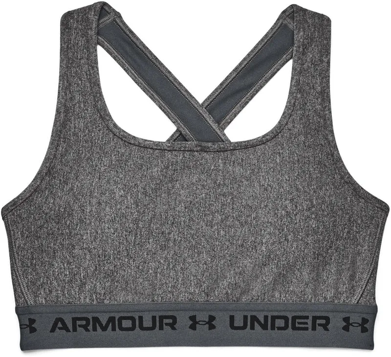 UA Crossback Mid Heather Bra