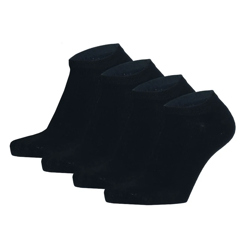 Bamboe Sneakersokken Kids - Navy Blauw - 4 Pak