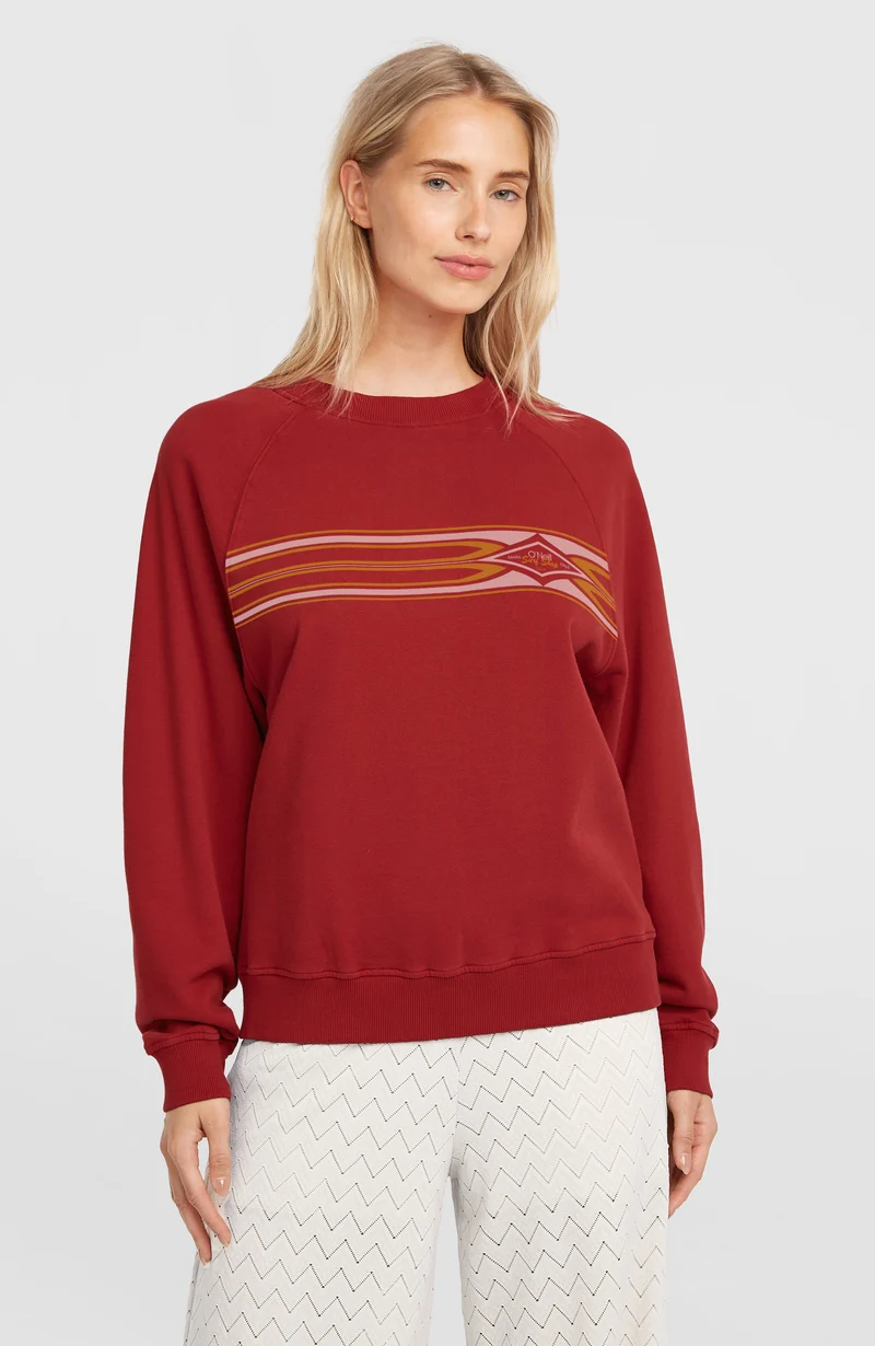 O'Riginals Crewneck sweater | Midnight Poppy