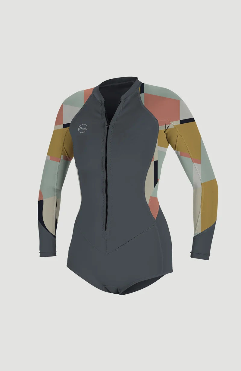 Bahia 2/1mm Front Zip Long Sleeve Spring Wetsuit | TRADEWINDS/JASMINE/JASMINE