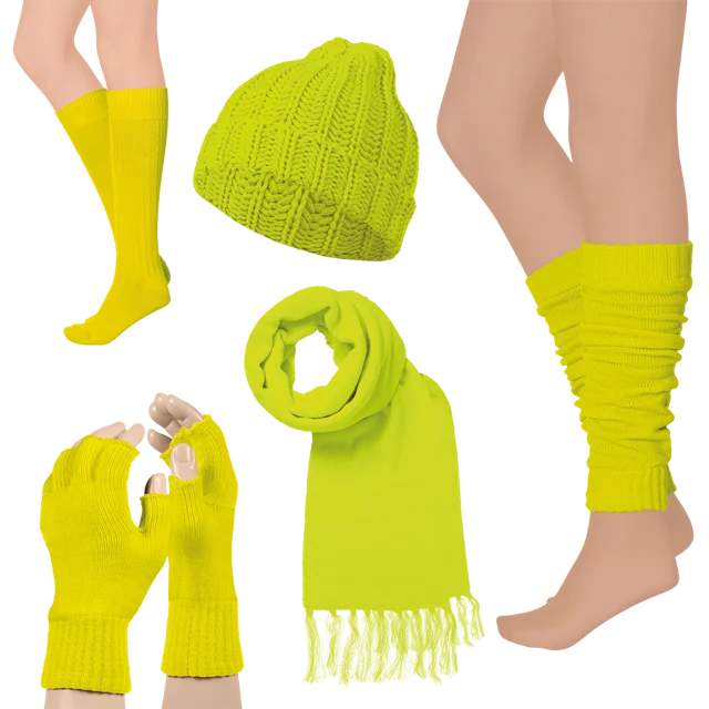 Carnaval Voordeelpakket - Neon Geel