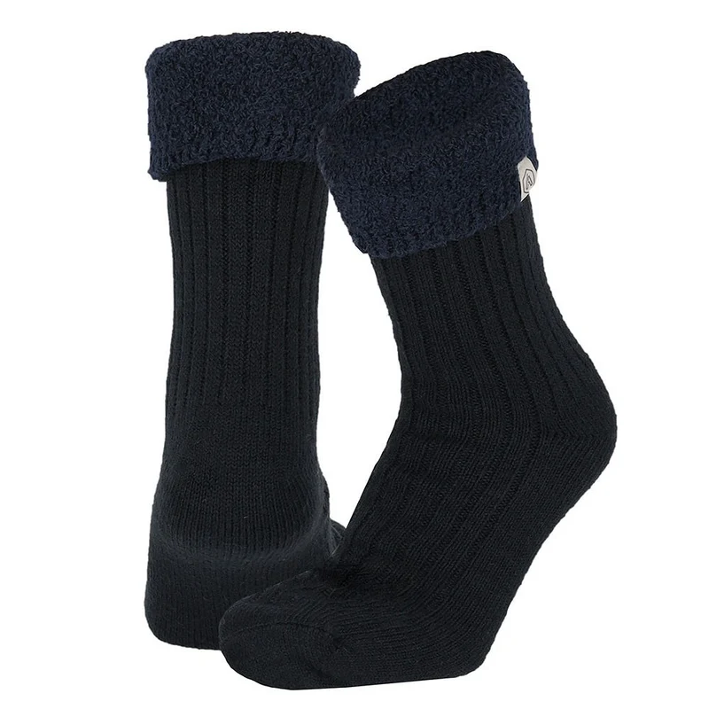 Huissokken Dames - Ultra Soft - One Size - Blauw