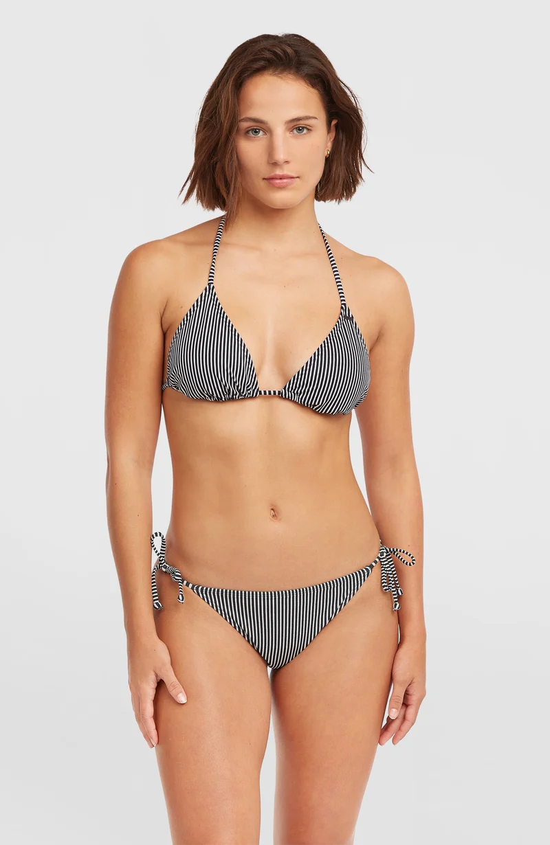 Essentials Capri Bondey bikiniset | Black Micro Stripe