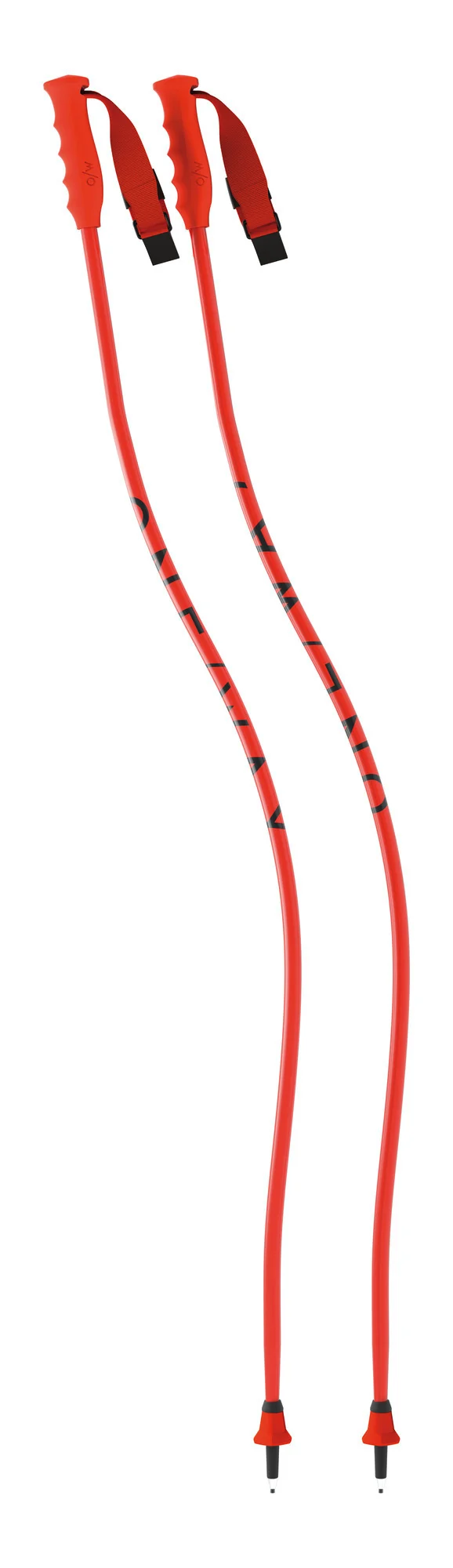One Way Ski Poles RD 16 DH PRO - flame 2027
