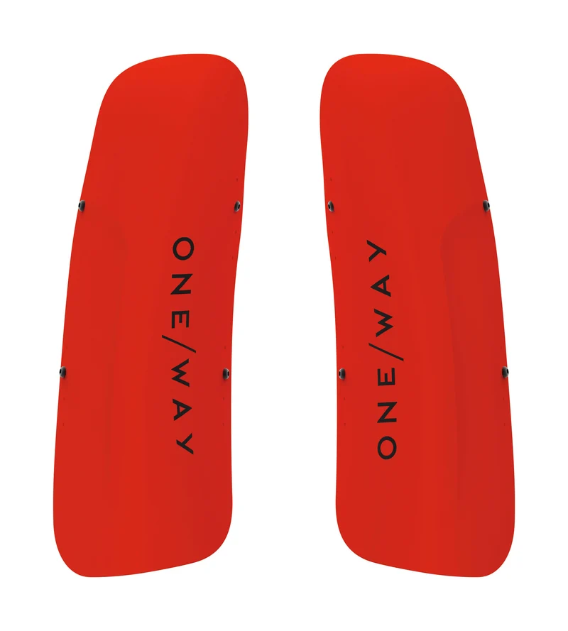 One Way SHIN GUARD ADULT - flame 2027
