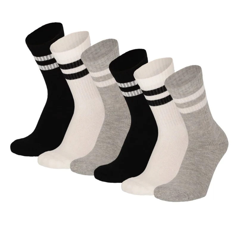 Sportsokken Fashion - Unisex - 6-Pack - Voordeelpakket