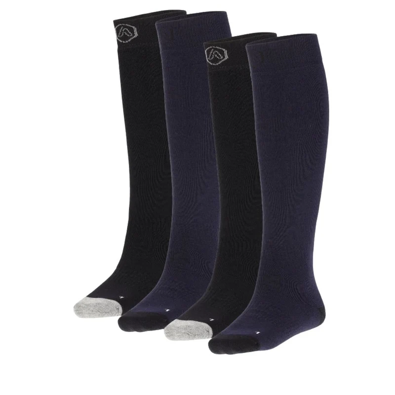 Skisokken Kinderen – Plain – Unisex – 4-Pack