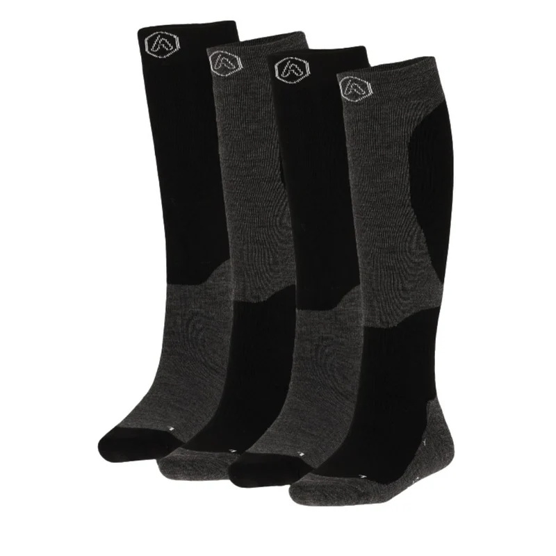 Skisokken Unisex - Design - 4-Pack - Voordeelpakket