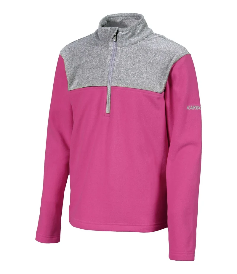 Karbon Thunder Kid's 1/4 Zip T-Neck