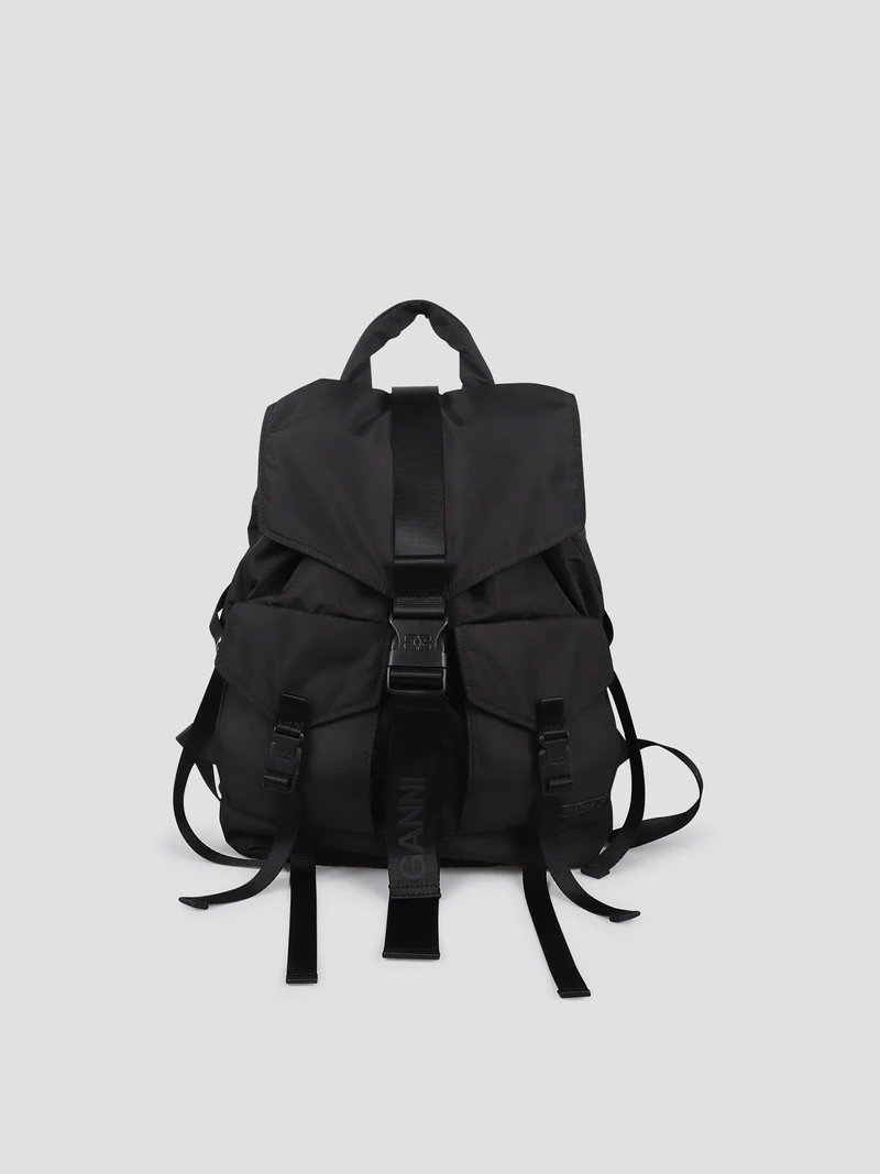 Recycled tech backpack