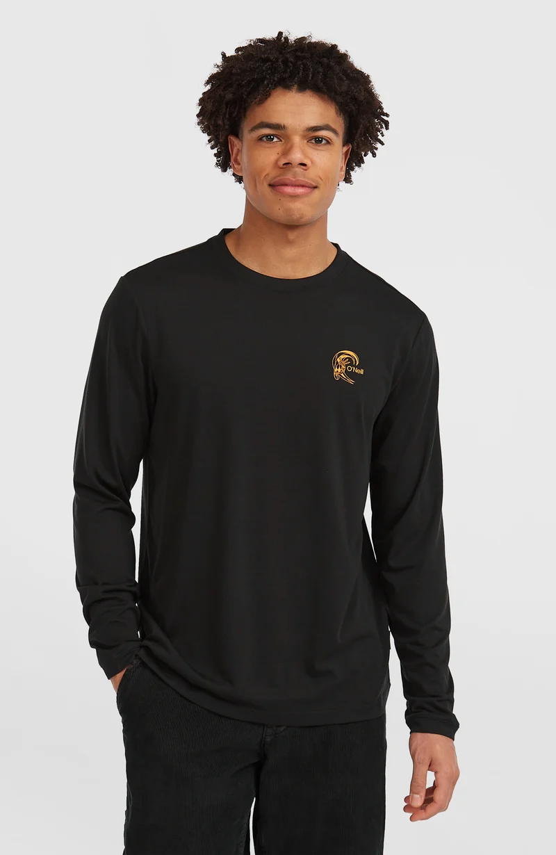 O'Riginals Hybrid shirt met lange mouwen | Black Out