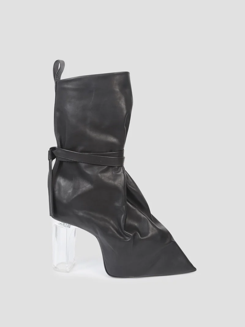 Tied taco kiss boots