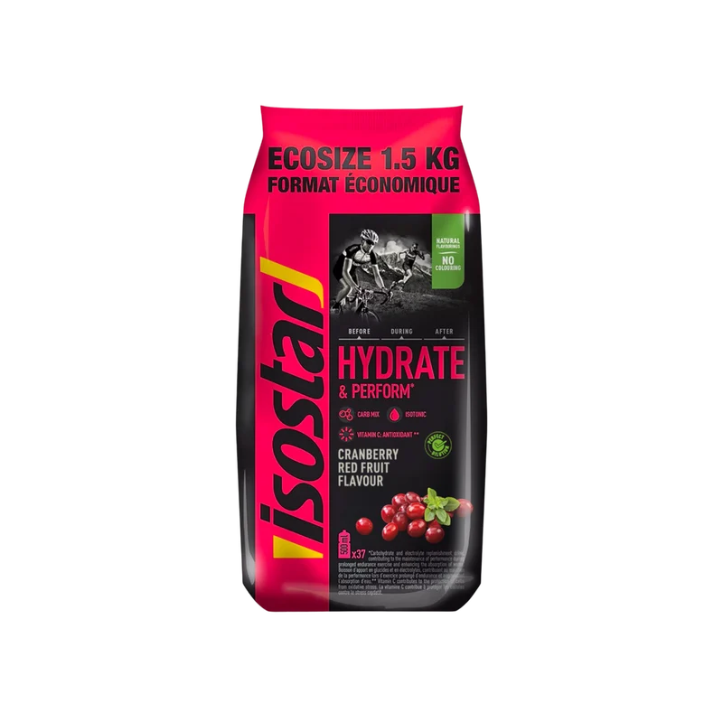 Isostar Hydrate & Perform Cranberry Red Fruit