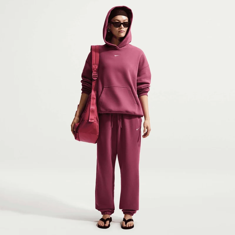 studio fleece Oversized Cuffed broek