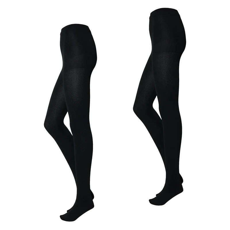 Thermo Panty dames - Zwart - 2-Pack
