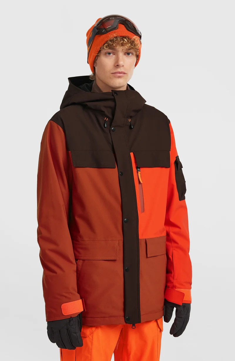 FWC'Peak Pro wintersportjas | Bonfire Colour Block