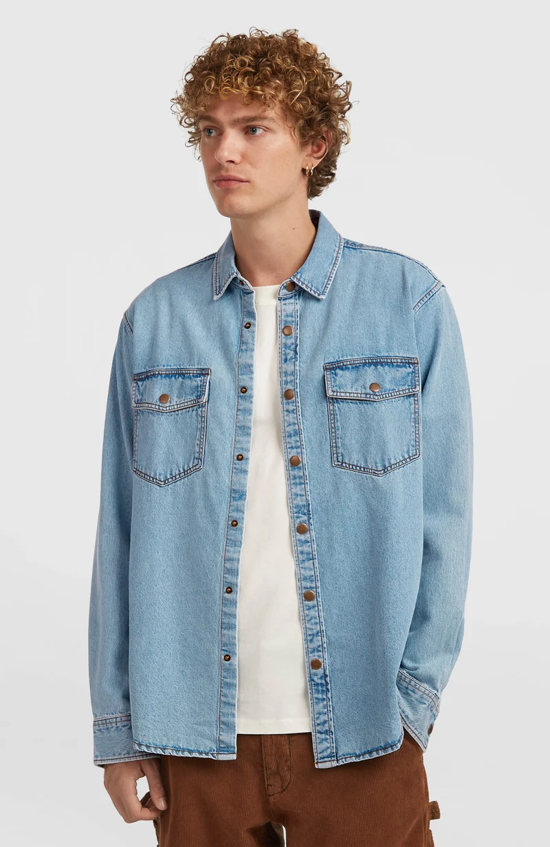 O'Riginals denim overhemd | Denim Blue