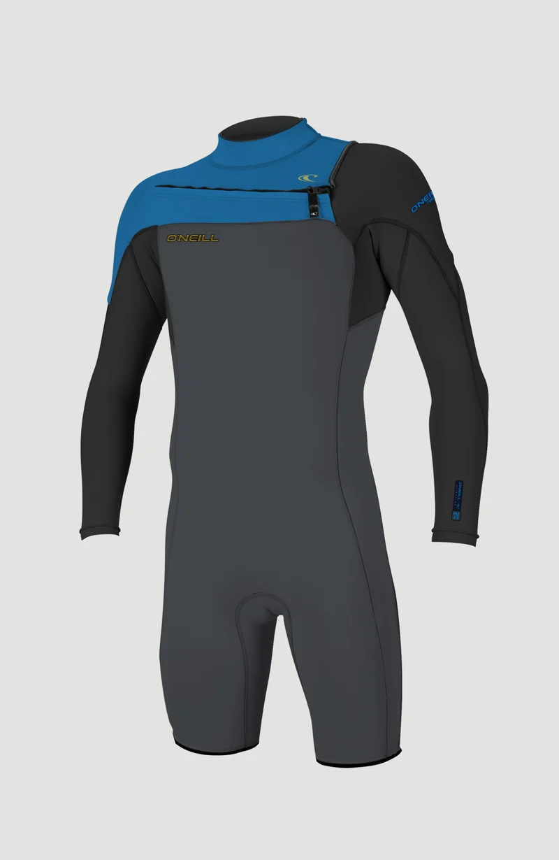 Hammer 2mm Chest Zip Long Sleeve Spring Wetsuit | Grey