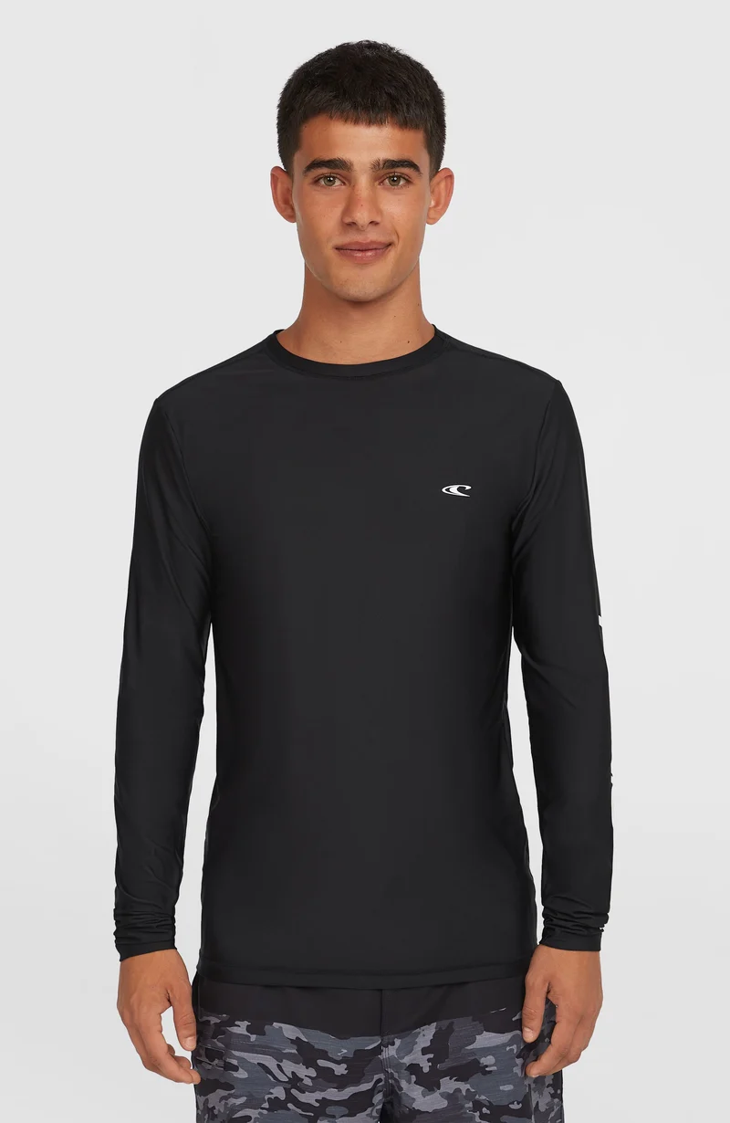 Essentials uv shirt met lange mouwen | Black Out