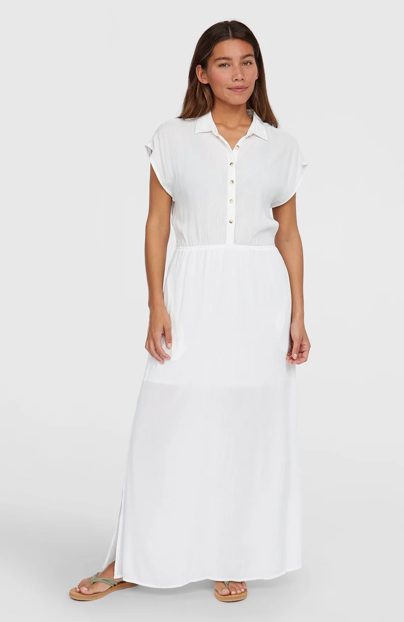Lori Maxi overhemdjurk | Snow White