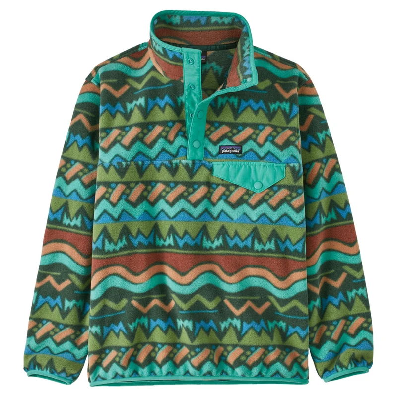 Patagonia Lightweight Synchilla Snap T Kids Pullover