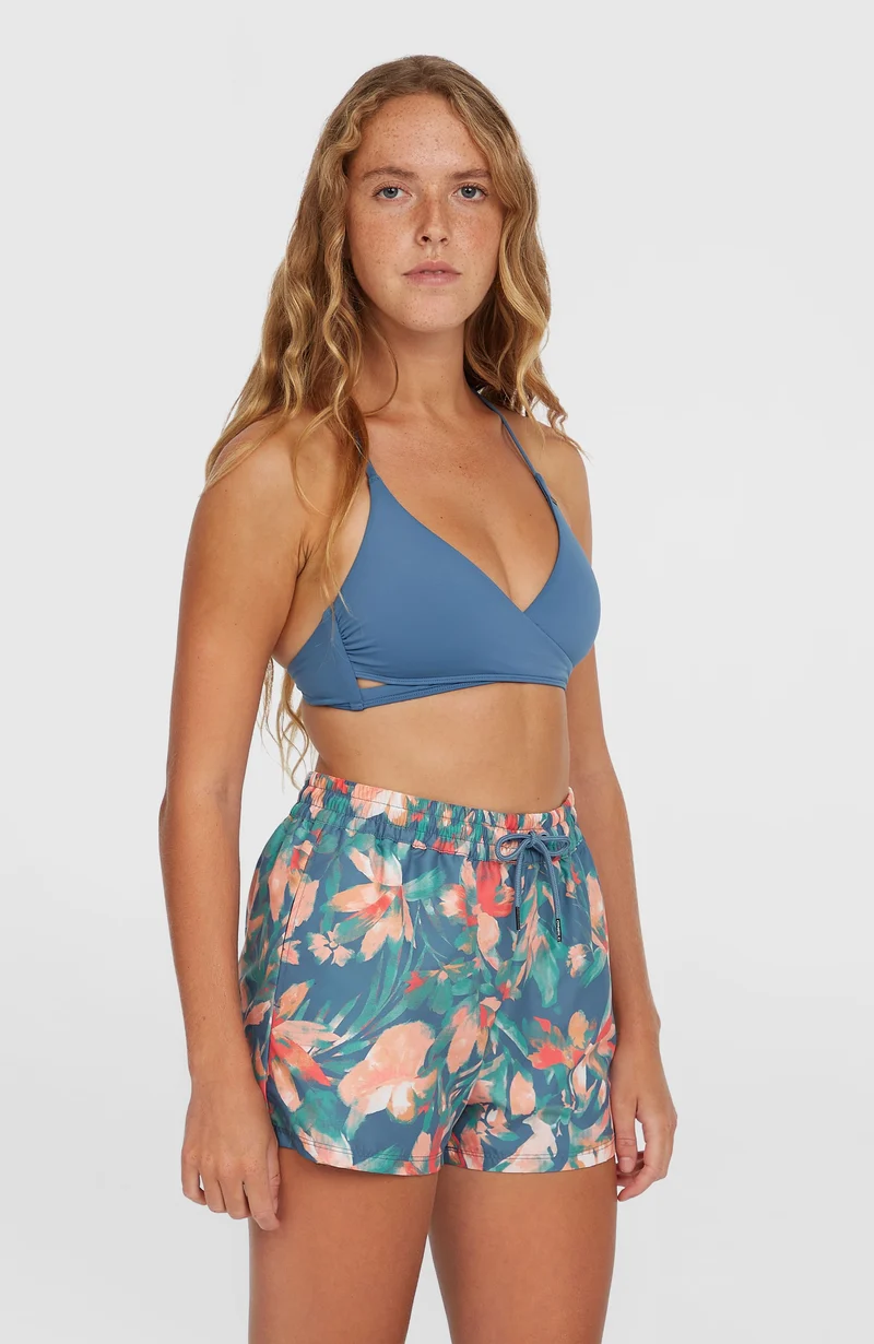 Essentials Print 12'' zwembroek | Blue Painted Tropics