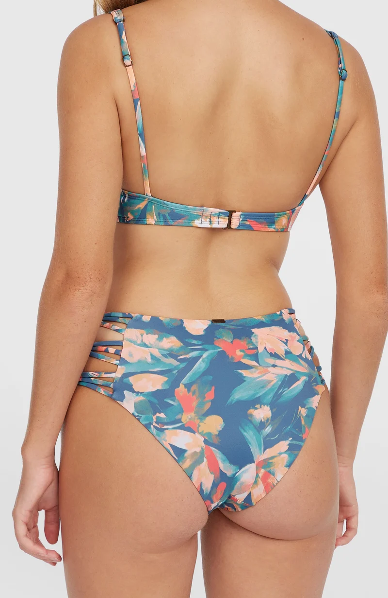 Boulders bikinibroekje met zijbandjes | Blue Painted Tropics