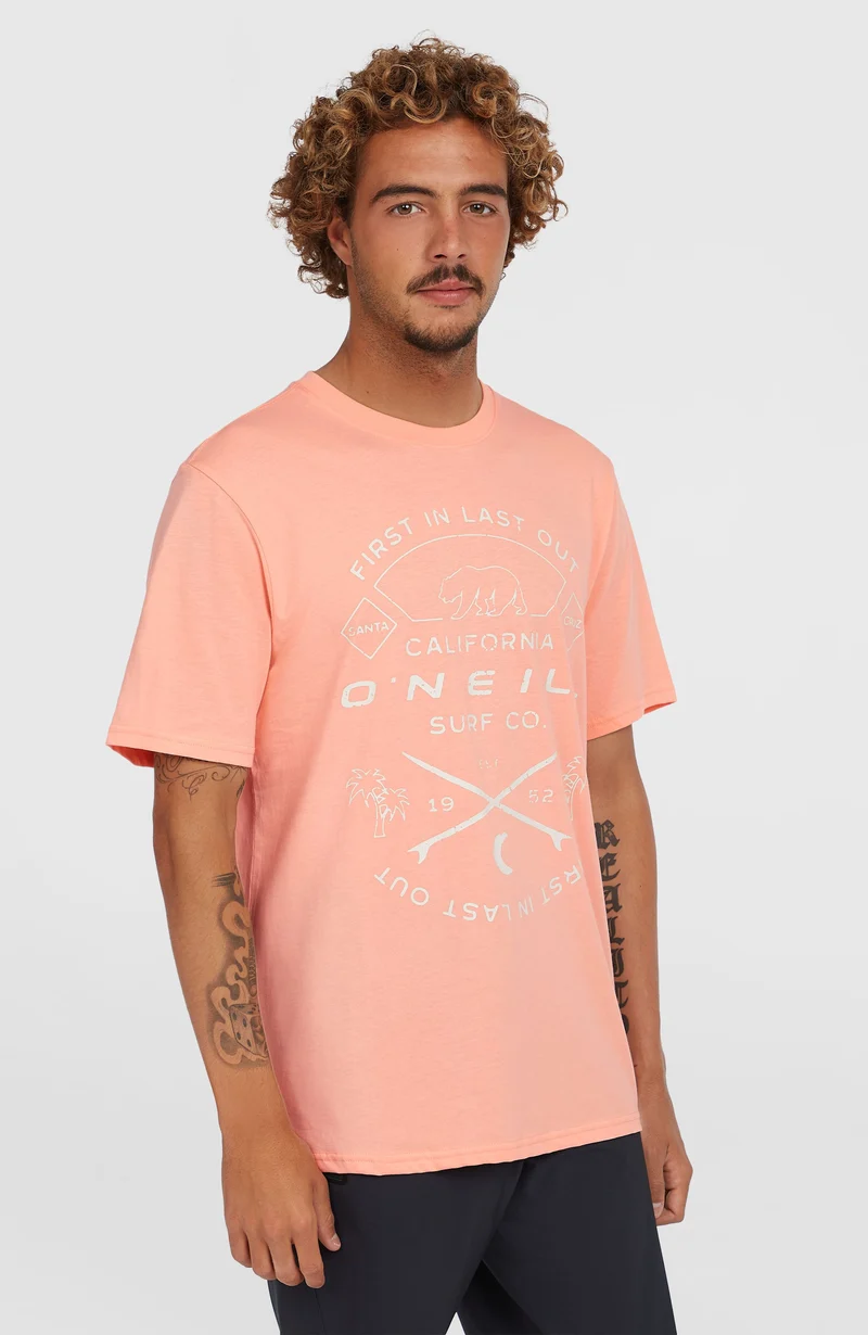 Jack O'Neill Muir T-shirt | Coral Pop