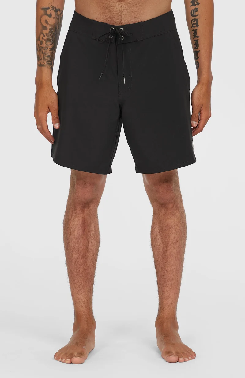 Solid 17'' boardshort | Black Out